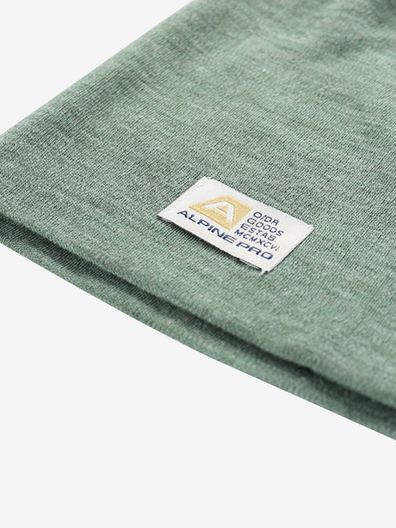 ALPINE PRO Pălărie de iarnă din lână merinos verde ALPINE PRO Bedade