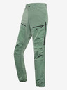 ALPINE PRO Pantaloni de exterior pentru bărbați verzi ALPINE PRO Zarm