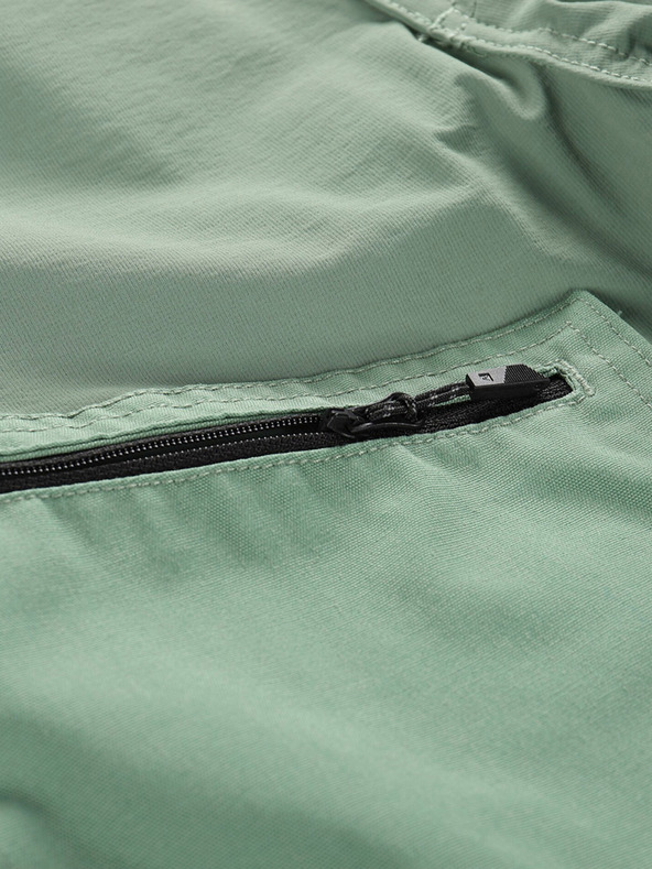 ALPINE PRO Pantaloni de exterior pentru bărbați verzi ALPINE PRO Zarm