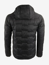 ALPINE PRO Jachetă de iarnă matlasată neagră pentru bărbați ALPINE PRO Hurem