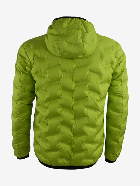 ALPINE PRO Jachetă de iarnă matlasată verde pentru bărbați ALPINE PRO Kredas