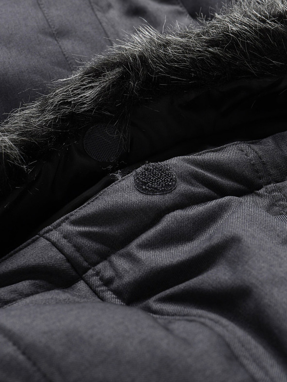 ALPINE PRO Jachetă de iarnă neagră pentru bărbați ALPINE PRO Egyp