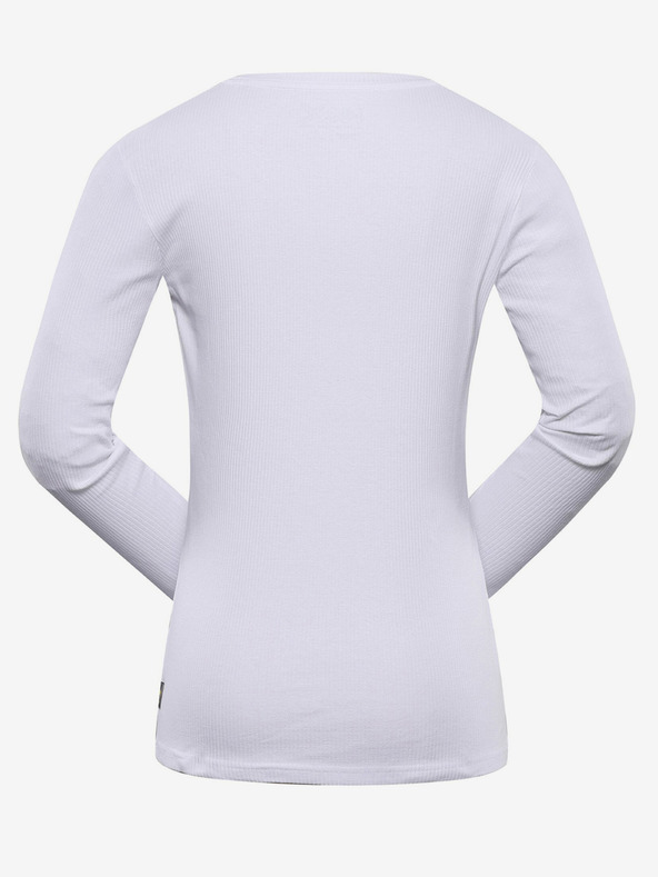 NAX Tricou alb pentru femei NAX Cerla