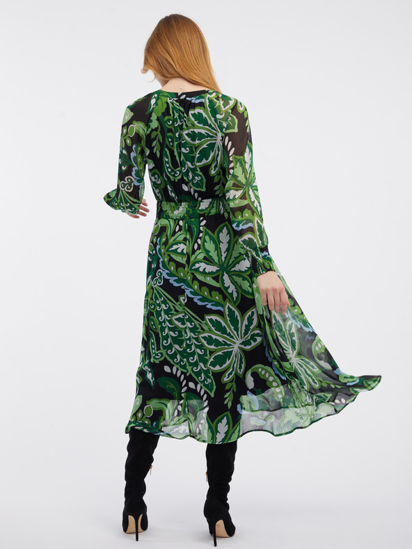 Orsay Rochie cu model floral verde pentru femei ORSAY
