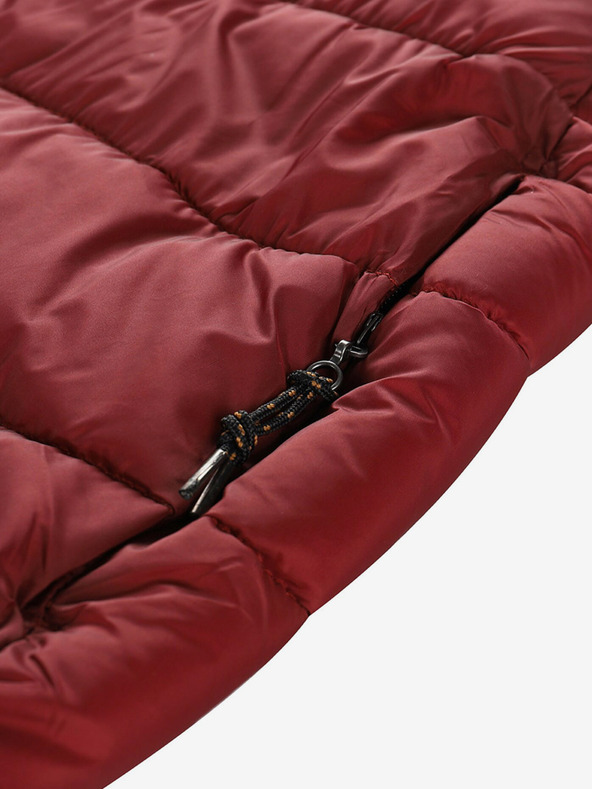 ALPINE PRO Fustă matlasată roșie pentru femei ALPINE PRO Lorfa