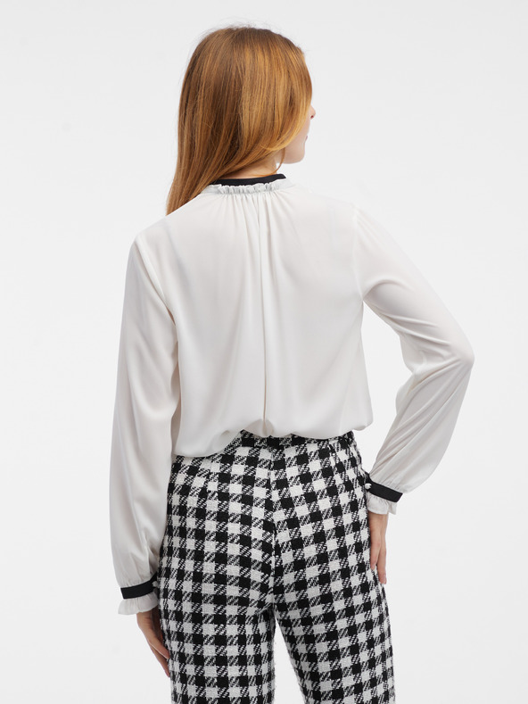 Orsay Bluză de damă albă ORSAY