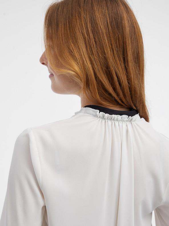 Orsay Bluză de damă albă ORSAY