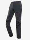 ALPINE PRO Pantaloni de exterior pentru femei gri închis ALPINE PRO Zarma