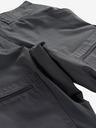ALPINE PRO Pantaloni de exterior pentru femei gri închis ALPINE PRO Zarma