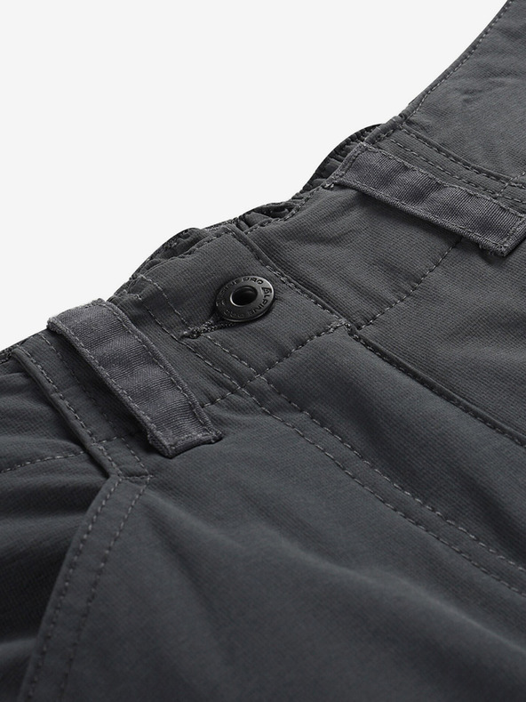 ALPINE PRO Pantaloni de exterior pentru femei gri închis ALPINE PRO Zarma
