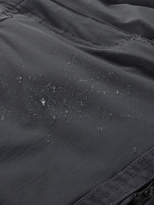 ALPINE PRO Pantaloni de exterior pentru femei gri închis ALPINE PRO Zarma