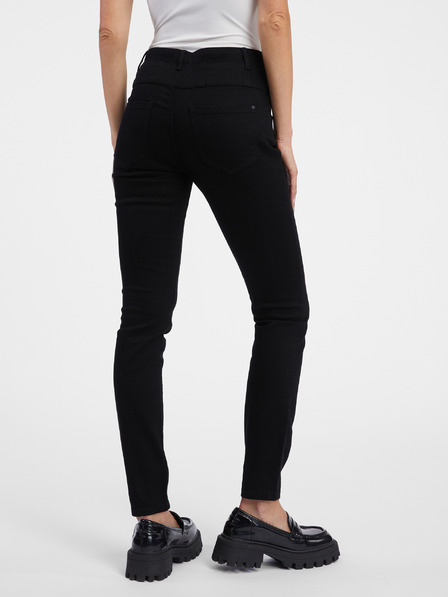 Orsay Blugi negri de damă skinny fit ORSAY