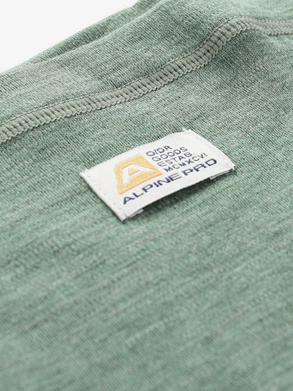 ALPINE PRO Încălzitor de gât din lână merino verde ALPINE PRO Katane