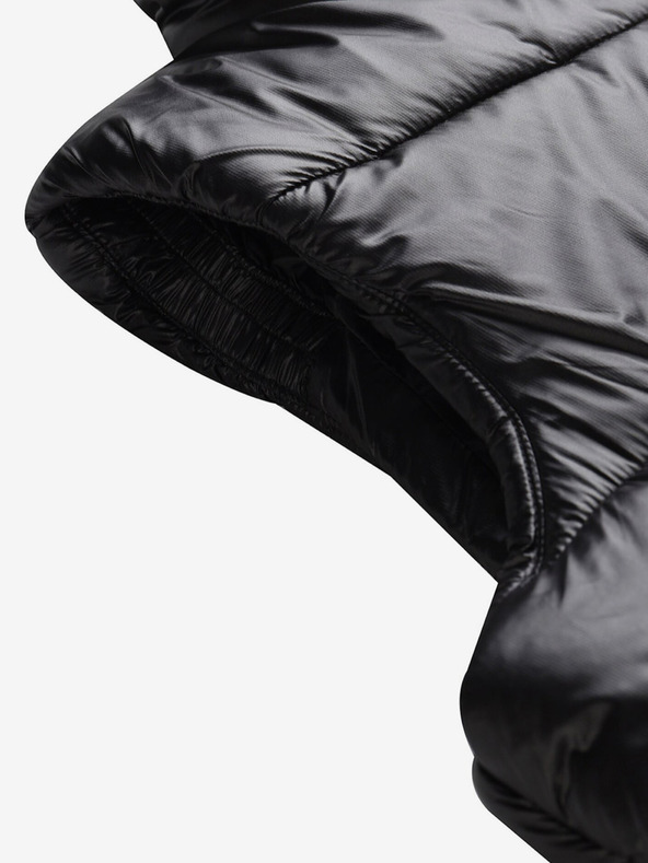 ALPINE PRO Vestă lungă matlasată neagră pentru femei ALPINE PRO Urefa