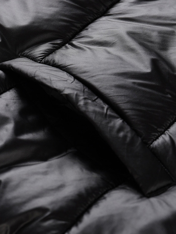 ALPINE PRO Vestă lungă matlasată neagră pentru femei ALPINE PRO Urefa