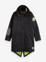 Scotch & Soda Parka impermeabilă neagră pentru femei Scotch & Soda