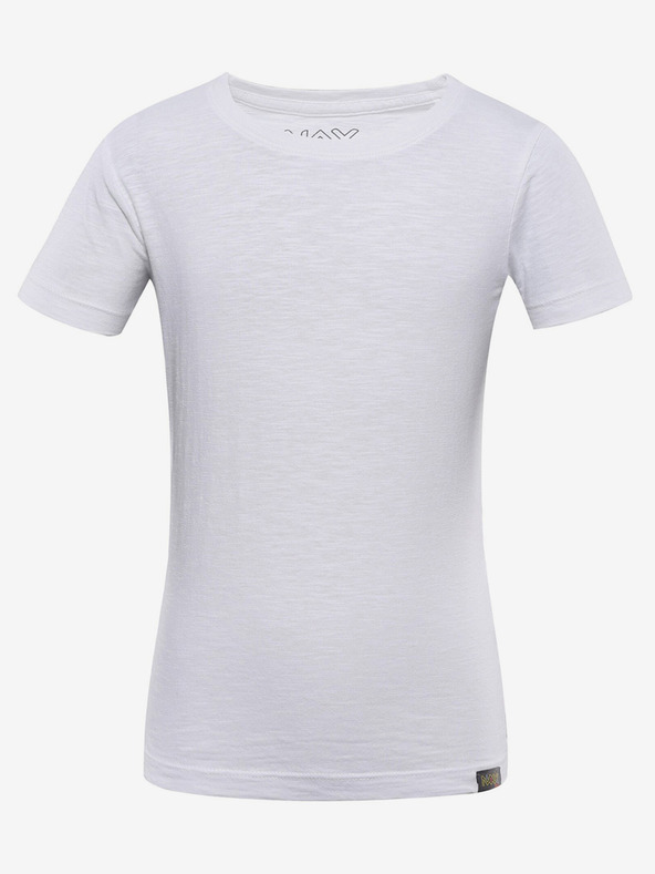 NAX Tricou alb pentru copii NAX Esofo