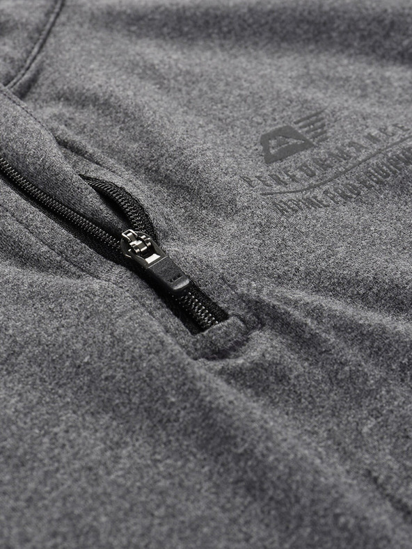 ALPINE PRO Tricou funcțional gri pentru copii ALPINE PRO Stanso