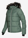 ALPINE PRO Jachetă de iarnă matlasată verde pentru femei ALPINE PRO Pereta