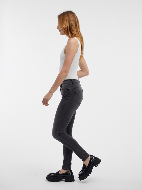 Orsay Blugi skinny fit pentru femei, gri ORSAY