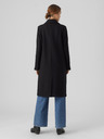 Vero Moda VERO MODA Reno haină din amestec de lână neagră, damă