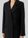 Vero Moda VERO MODA Reno haină din amestec de lână neagră, damă