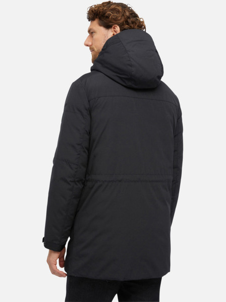 Geox Parka de iarnă neagră pentru bărbați Geox Velletri