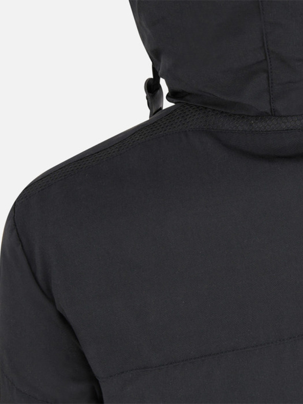 Geox Parka de iarnă neagră pentru bărbați Geox Velletri