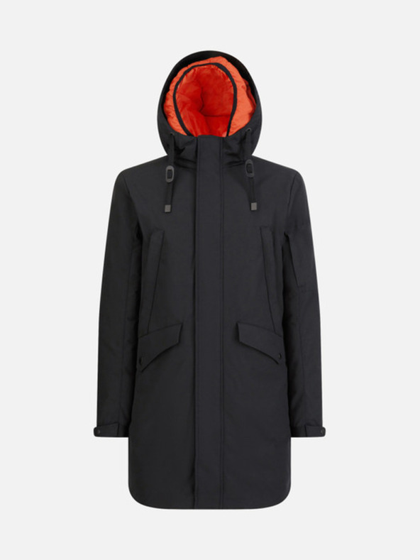 Geox Parka de iarnă neagră pentru bărbați Geox Velletri