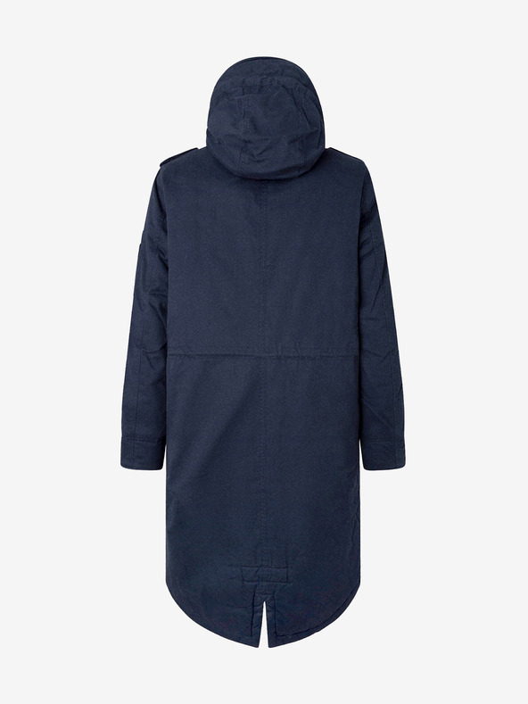 Pepe Jeans Parka de iarnă albastru închis pentru bărbați Pepe Jeans Bowie