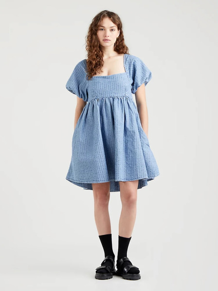 Levi's® Rochie scurtă din denim pentru femei, albastră Levi's®