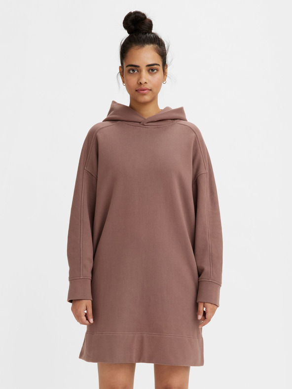 Levi's® Rochie cu glugă pentru femei Old Pink Levi's® Sweatshirt cu glugă