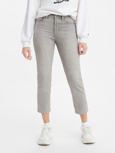 Levi's® Blugi pentru femei Levi's® gri cu croială dreaptă