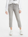 Levi's® Blugi pentru femei Levi's® gri cu croială dreaptă