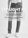 Levi's® Blugi pentru femei Levi's® gri cu croială dreaptă