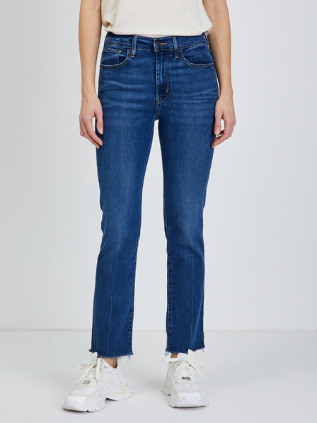 Levi's® Blugi pentru femei Levi's® 724 cu croială dreaptă, albastru închis