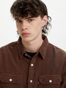 Levi's® Cămașă din catifea Levi's® Jackson Worker maro închis pentru bărbați