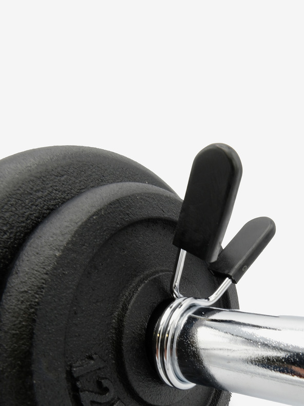 Worqout Set de gantere cu vopsea Black Worqout