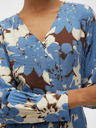 Vero Moda Rochie albastră cu flori pentru femei Vero Moda Berta