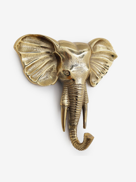 SIFCON Cârlig decorativ de perete în culoare aurie SIFCON Elephant