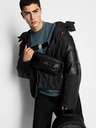 Armani Exchange Jachetă de iarnă neagră pentru bărbați Armani Exchange