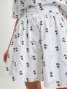 Karl Lagerfeld Pantaloni scurți/fuste albe cu model pentru femei KARL LAGERFELD x Disney