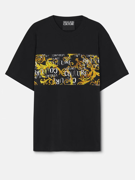 Versace Jeans Couture Tricou negru pentru bărbați Versace Jeans Couture