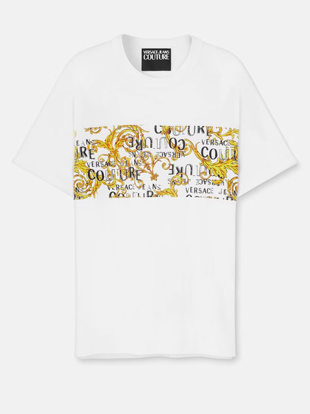 Versace Jeans Couture Tricou alb pentru bărbați Versace Jeans Couture