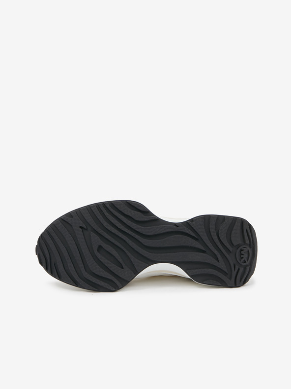 Michael Kors Adidași Michael Kors Flynn Trainer maro și albi pentru femei