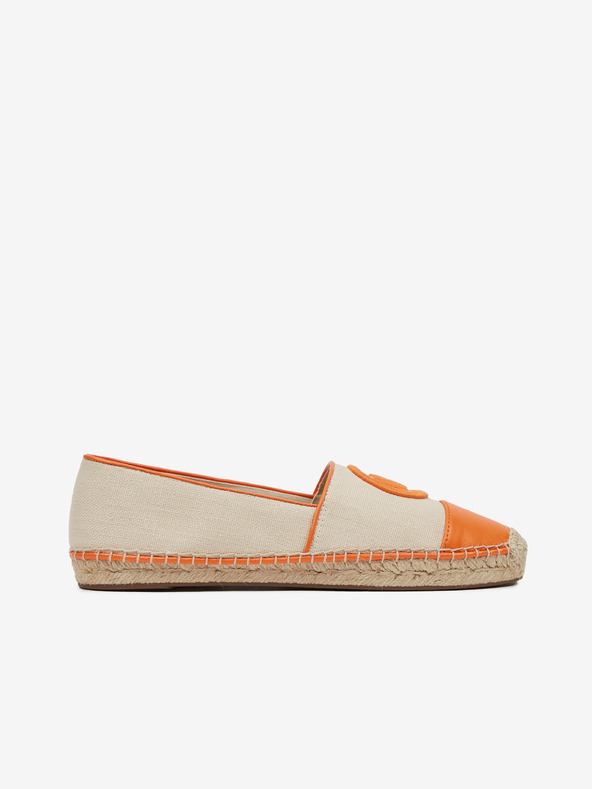 Michael Kors Espadrile Michael Kors Kendrick portocalii și bej, de damă