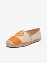 Michael Kors Espadrile Michael Kors Kendrick portocalii și bej, de damă