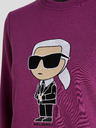 Karl Lagerfeld Hanorac violet pentru femei KARL LAGERFELD