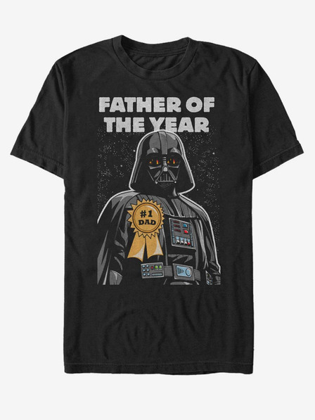 ZOOT.Fan Tricou unisex negru ZOOT.FAN Darth Vader Tatăl Anului