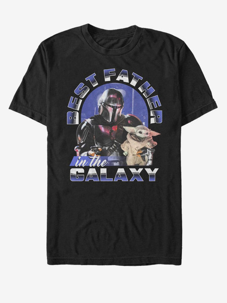 ZOOT.Fan Tricou negru unisex ZOOT.Fan Star Wars Cel mai bun tată pentru copil